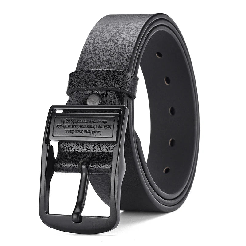 Men's Pin Buckle Belt – Light Luxury Casual Style