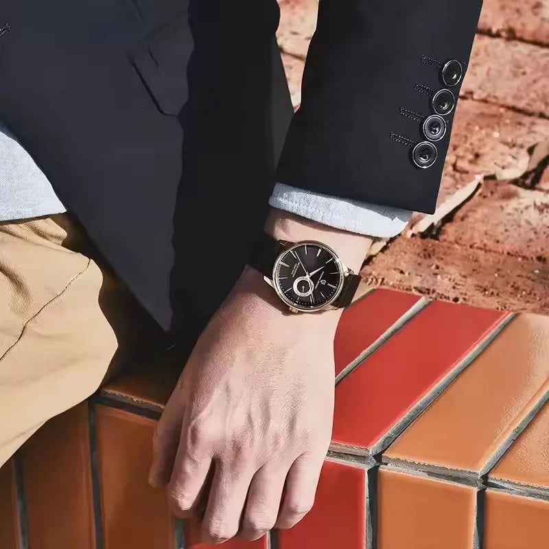 Pagani Design PD-1654 Men's Quartz Watch | Leather Strap | Japanese Movement