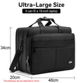 Large Capacity Briefcase Bag Men Business Bag 15.6 inch 17 inch 19 inches Laptop Bag Shoulder Bags Canvas Handbags Messenger Bag