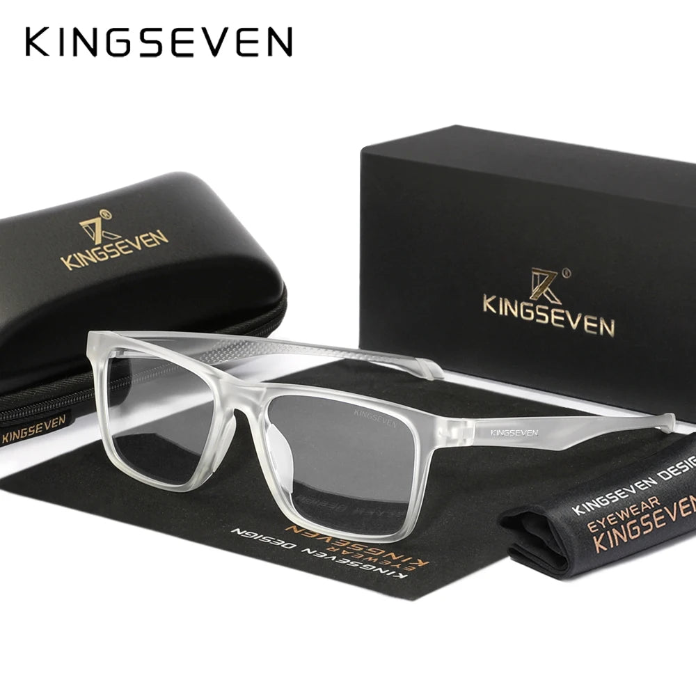 KINGSEVEN Casual Blue Light Glasses – Rectangle Frame