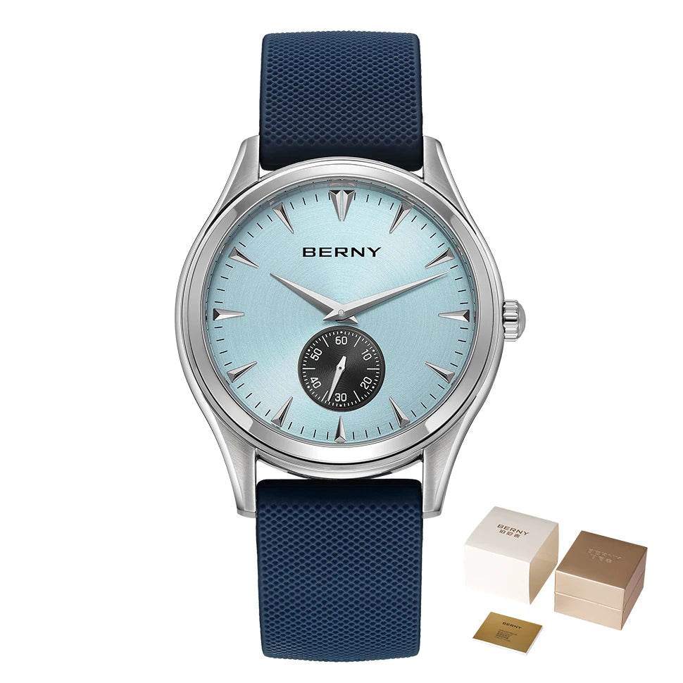 BERNY 2692M Men's Quartz Watch | Stainless Steel | 5ATM Water Resistant