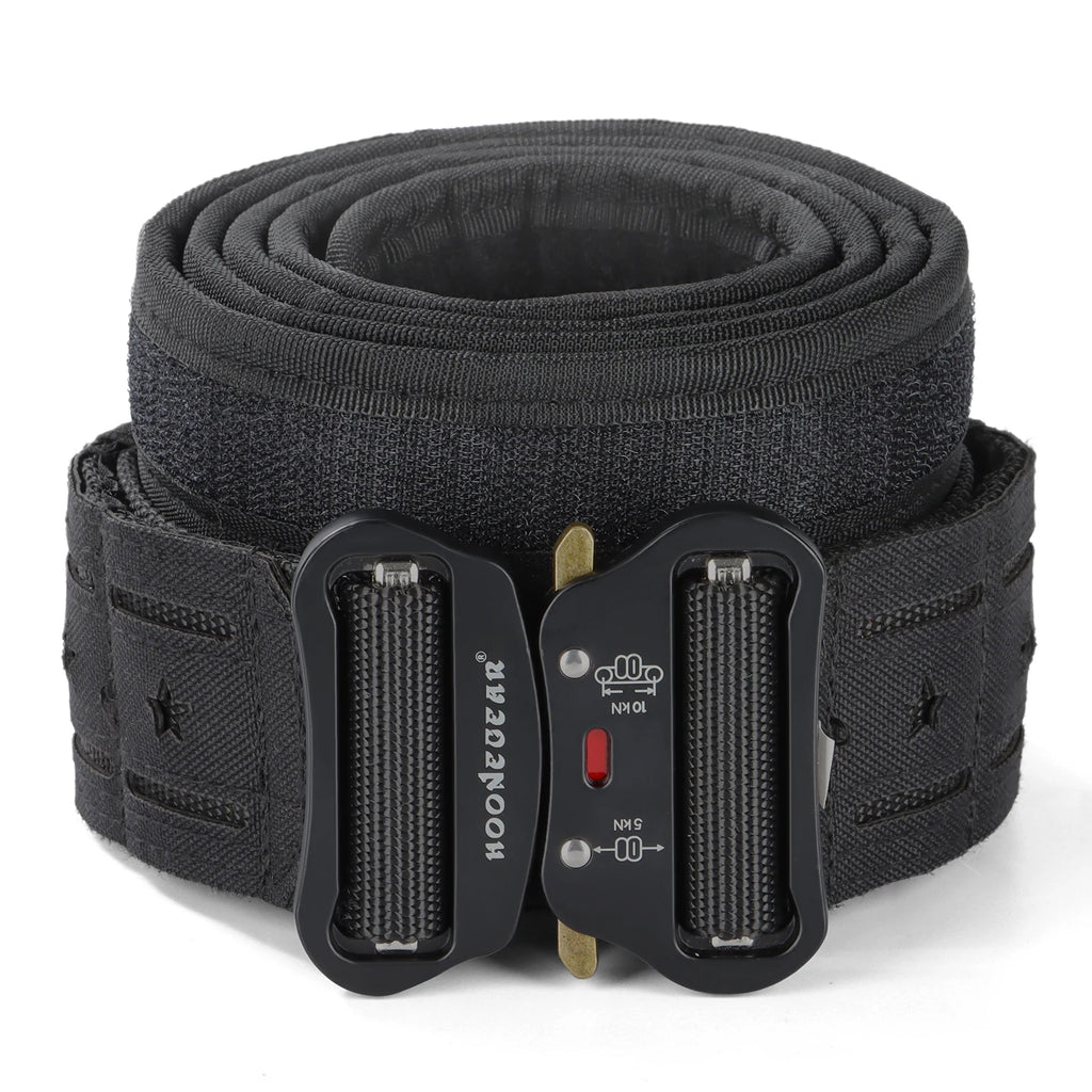 2-Inch Tactical MOLLE Belt – Quick Release Metal Buckle
