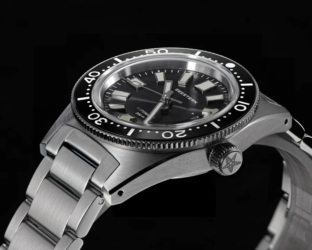 Seestern 62MAS V3 Automatic Dive Watch – NH35A, Domed Sapphire, 37mm, 200m Water Resistant
