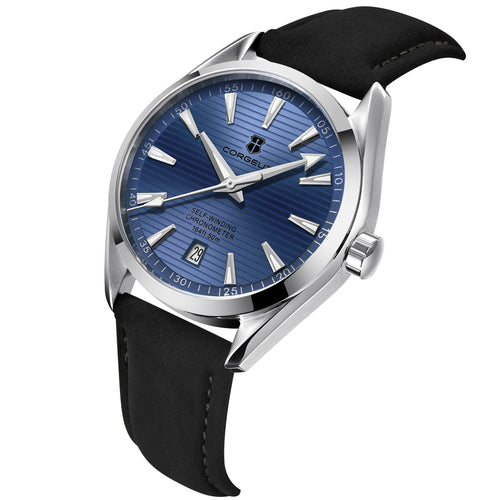 CORGEUT 41mm Automatic Watch – Seiko NH35, Sapphire Crystal, Exhibition Caseback, 50m Water Resistant