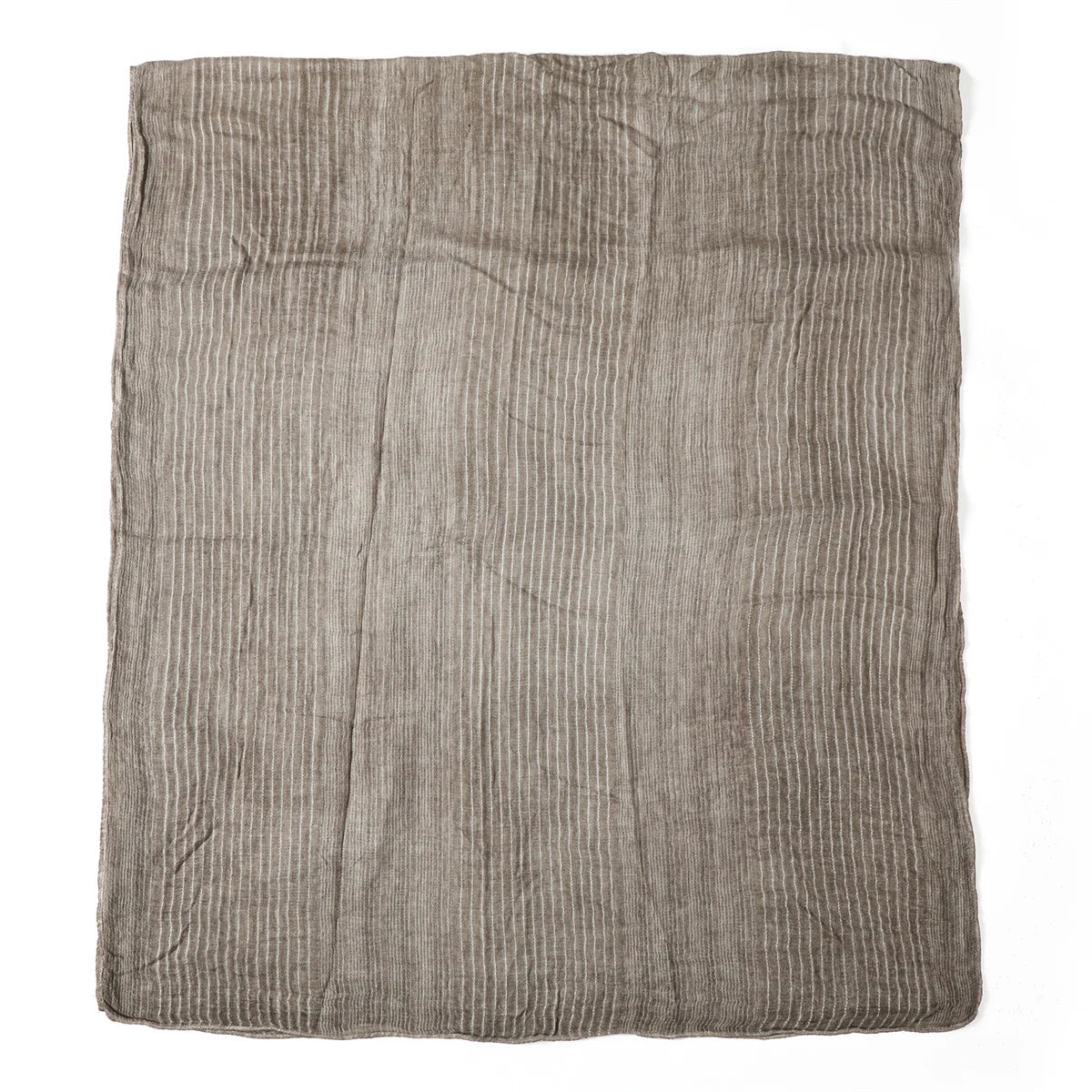 Men's Cotton Linen Solid Shawl Scarf