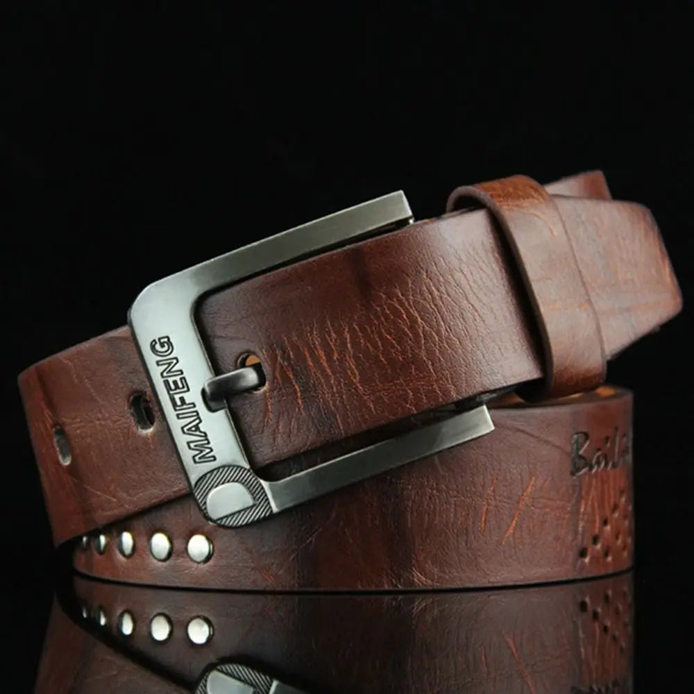 Men's Classic Buckle Belt – Formal & Everyday Style