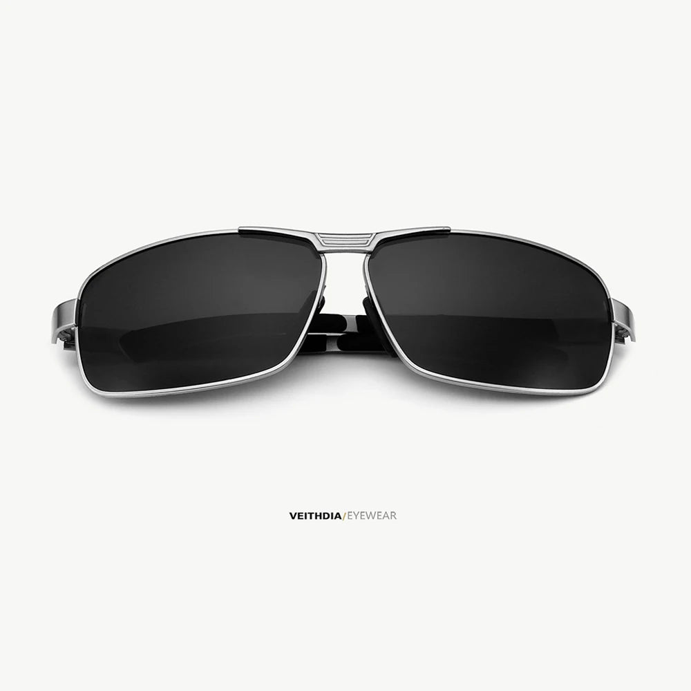VEITHDIA Sports Cycling Sunglasses | Polarized UV400 | Rubber & Metal Frame