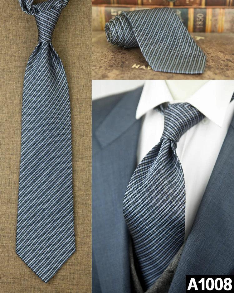 100% Silk Men's Printed Necktie – Vintage & Novelty Collection