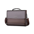 Male Handbags Pu Leather Men's Tote Briefcase Business Shoulder Bag for Men 2026 Brand Laptop Bags Man Organizer for Documents