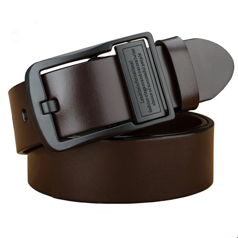 Men's Pin Buckle Belt – Light Luxury Casual Style