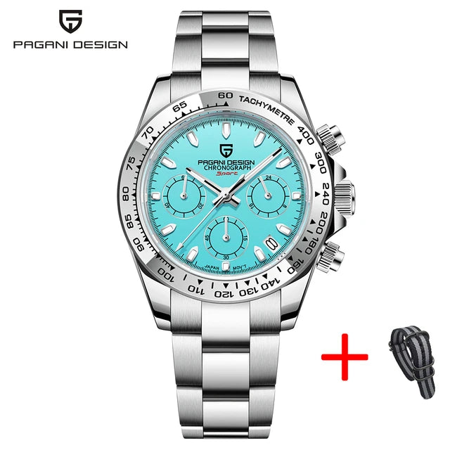 Pagani Design PD-1727 Men's Chronograph Watch | VK63 | Sapphire Crystal | 10ATM