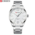 Curren 8434 Men's Business Quartz Watch | Stainless Steel | Luminous Hands