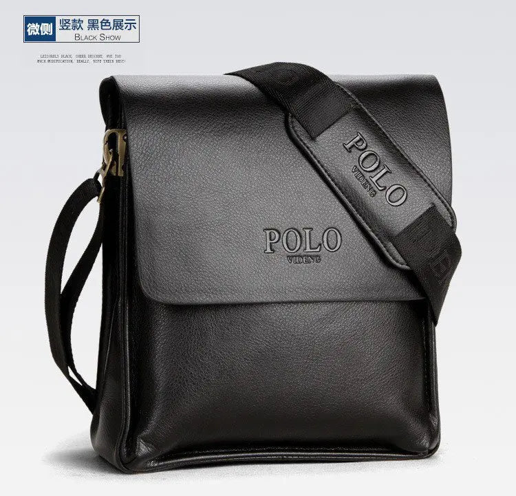 Men's Vertical Satchel – TPU Business Crossbody & Shoulder Bag