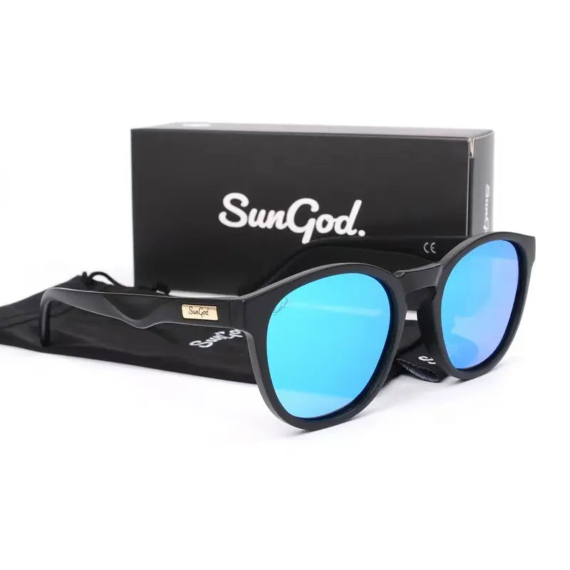 SunGod Miras Square Sport Sunglasses – Polarized UV400 Lens | Men's