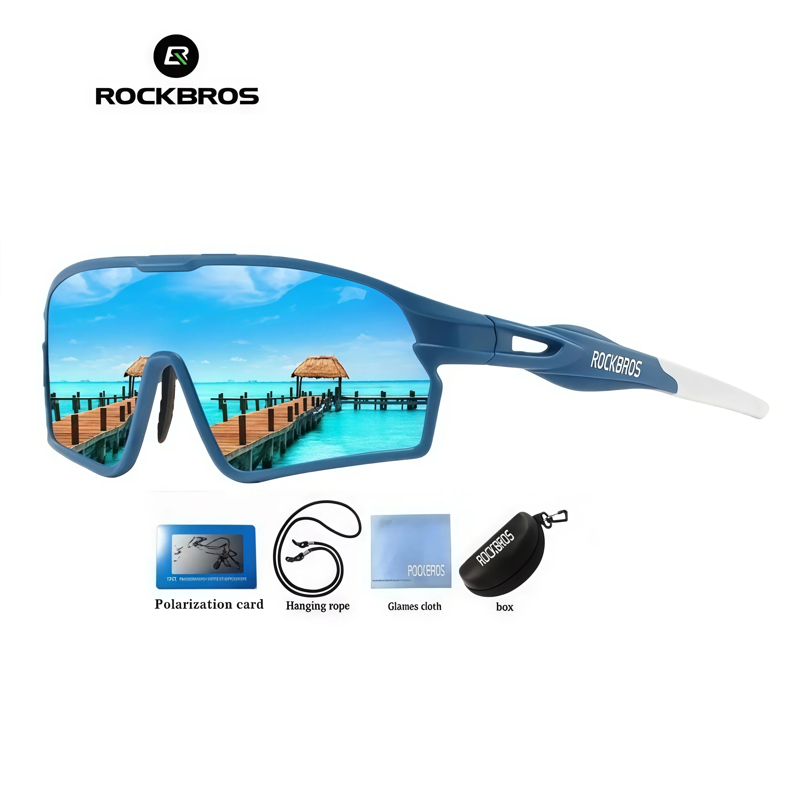 ROCKBROS  Fashion Street Sunglasses for Men Sport Y2K Cycling Glasses MTB Bike Bicycle Camping Golf UV400 Glasses Women Baseball