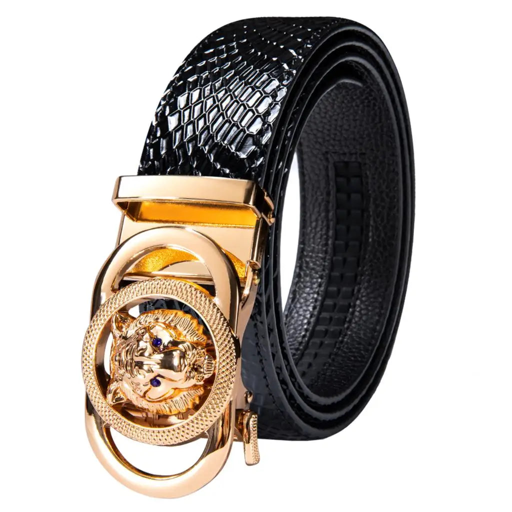 Men's Genuine Leather Ratchet Belt – Multi-Colour Collection