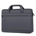 HOMEFISH 15-Inch Laptop Shoulder Bag, Waterproof Light Luxury Office Handbag, Men's Business Daily Messenger Bag