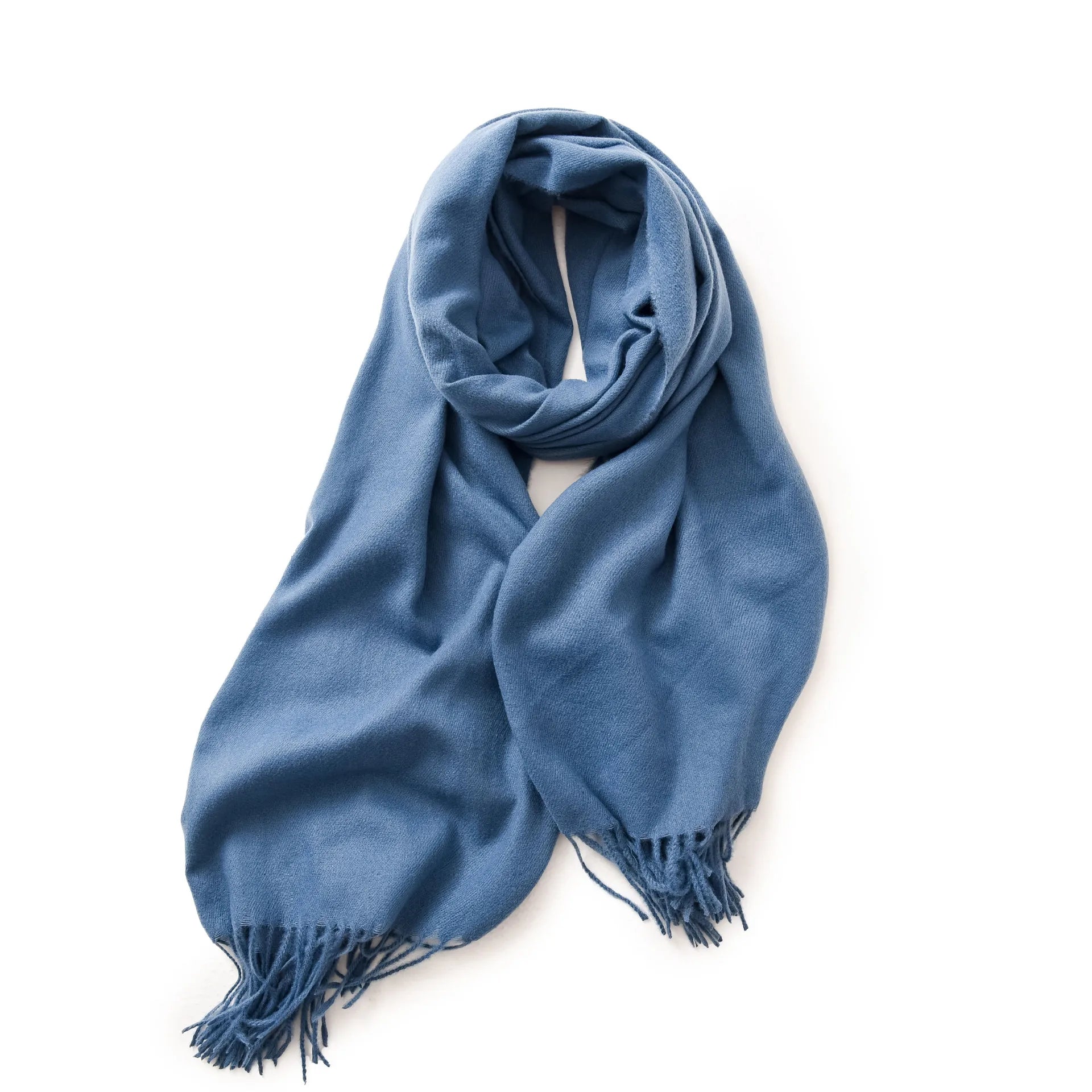 Men's Soft Winter Scarf | Warm Tassel Wrap & Shawl