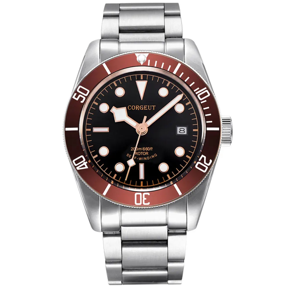 Corgeut 2010C Men's Automatic Dive Watch | Sapphire Crystal | 20ATM