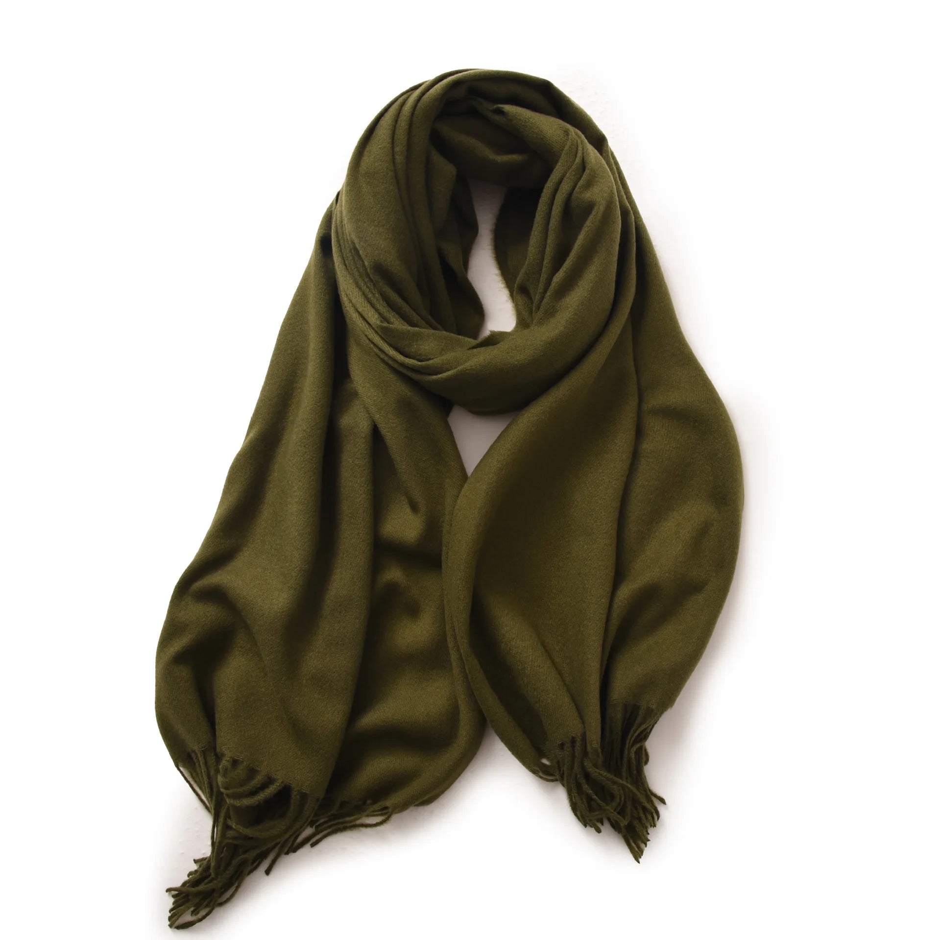 Men's Soft Winter Scarf | Warm Tassel Wrap & Shawl