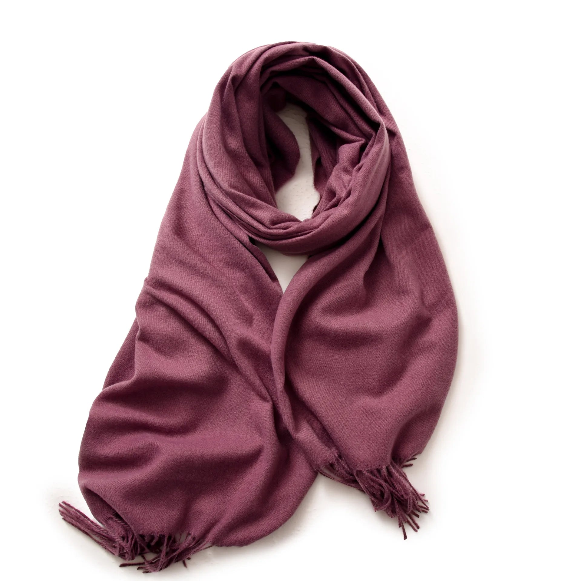 Men's Soft Winter Scarf | Warm Tassel Wrap & Shawl