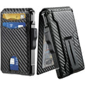 Men's Smart Pop-Up Wallet | RFID | Money Clip & ID Window | 9–13 Cards