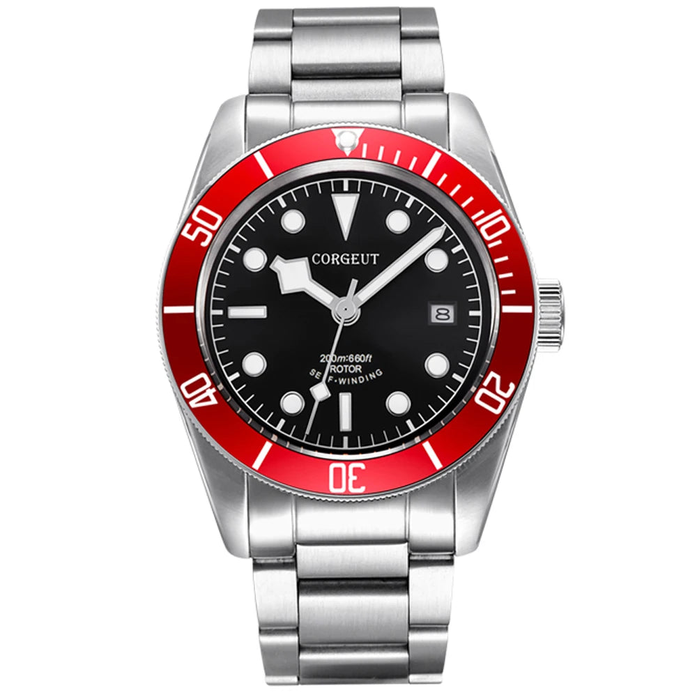 Corgeut 2010C Men's Automatic Dive Watch | Sapphire Crystal | 20ATM
