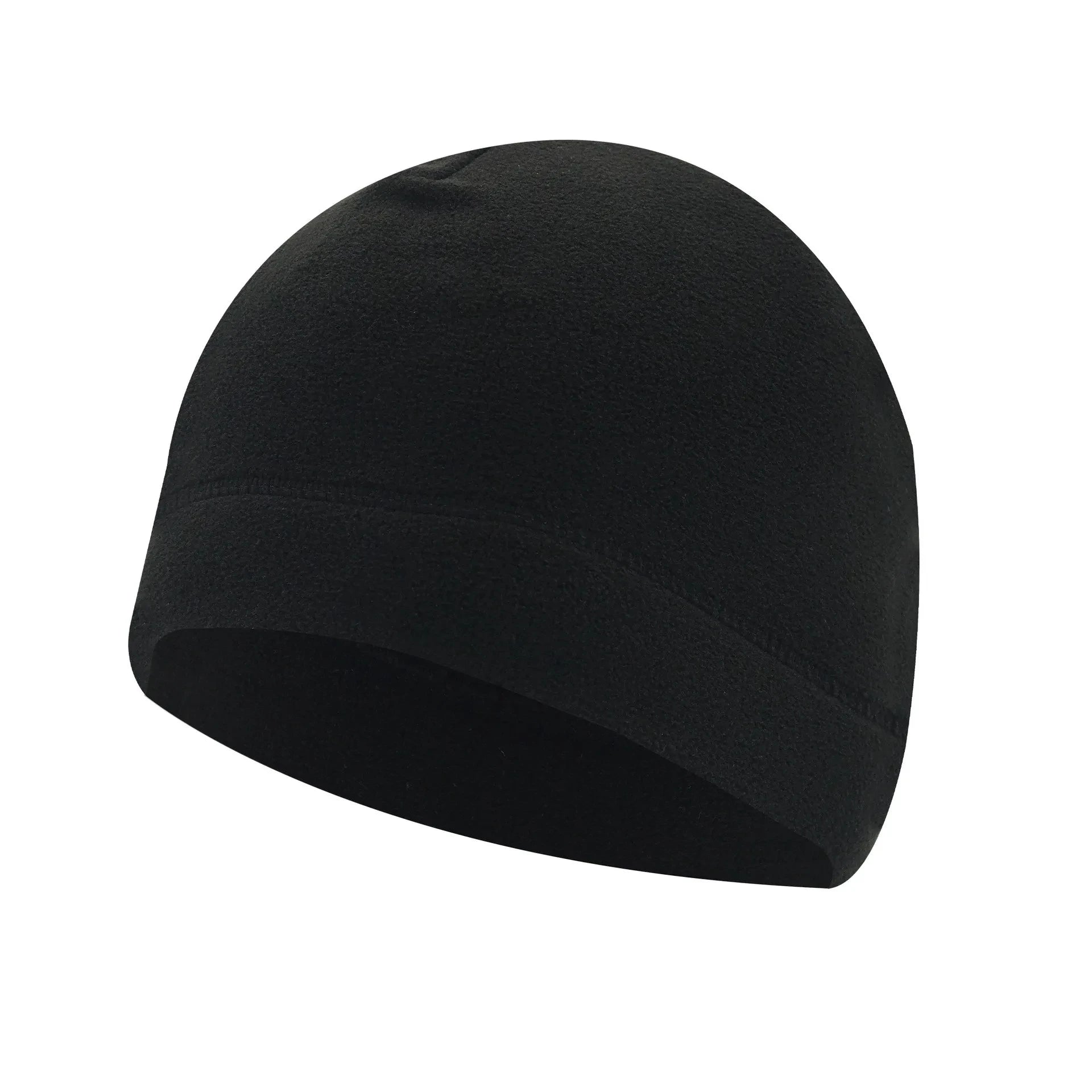 Unisex Windproof Polar Fleece Beanie – Warm Knit Skull Cap for Winter, Skiing & Cycling
