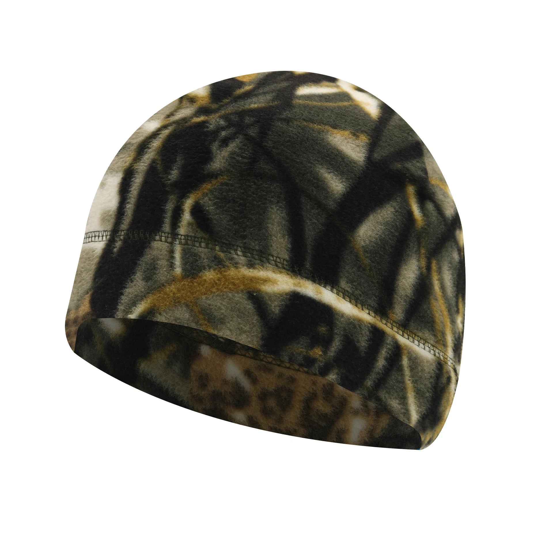 Unisex Windproof Polar Fleece Beanie – Warm Knit Skull Cap for Winter, Skiing & Cycling
