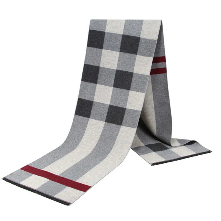 Cashmere-Feel Knit Scarf & Shawl