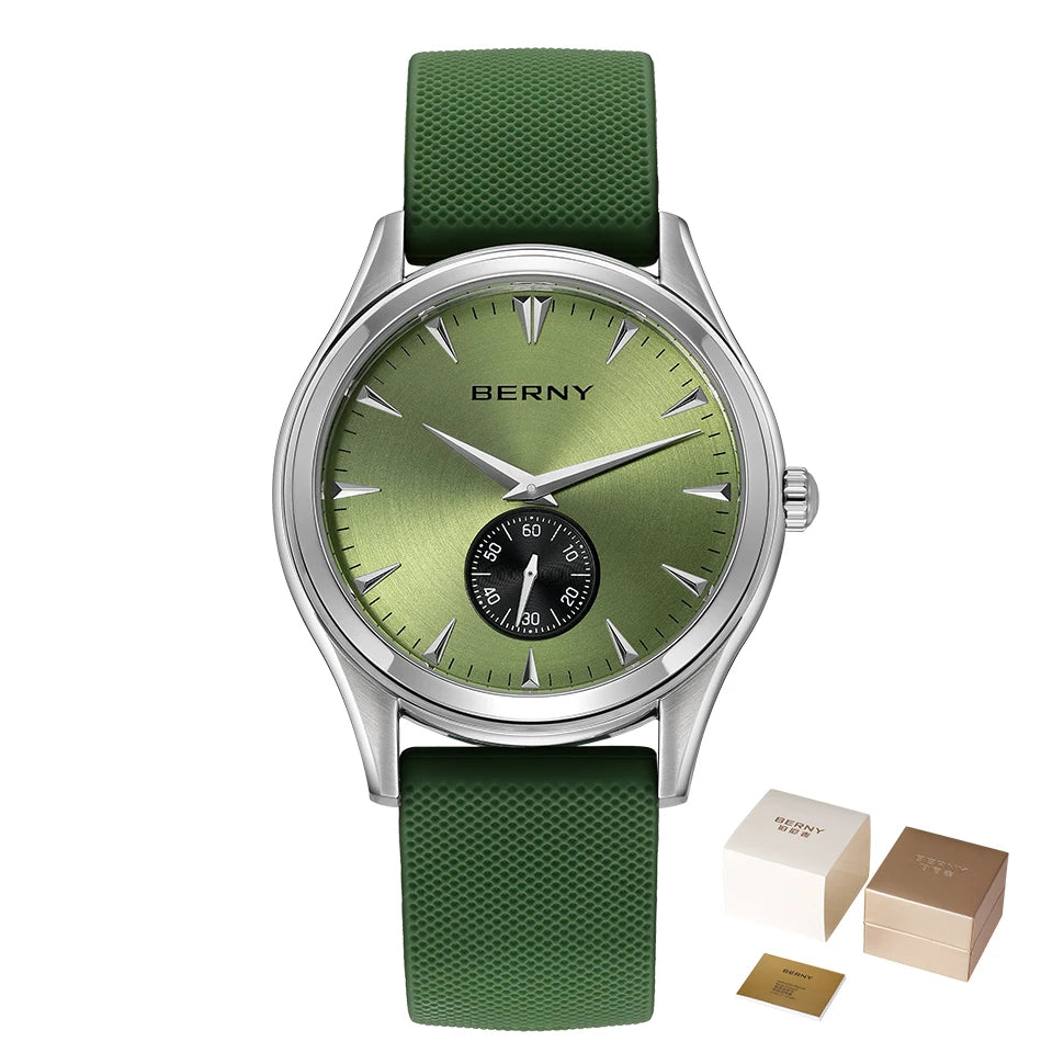 BERNY 2692M Men's Quartz Watch | Stainless Steel | 5ATM Water Resistant