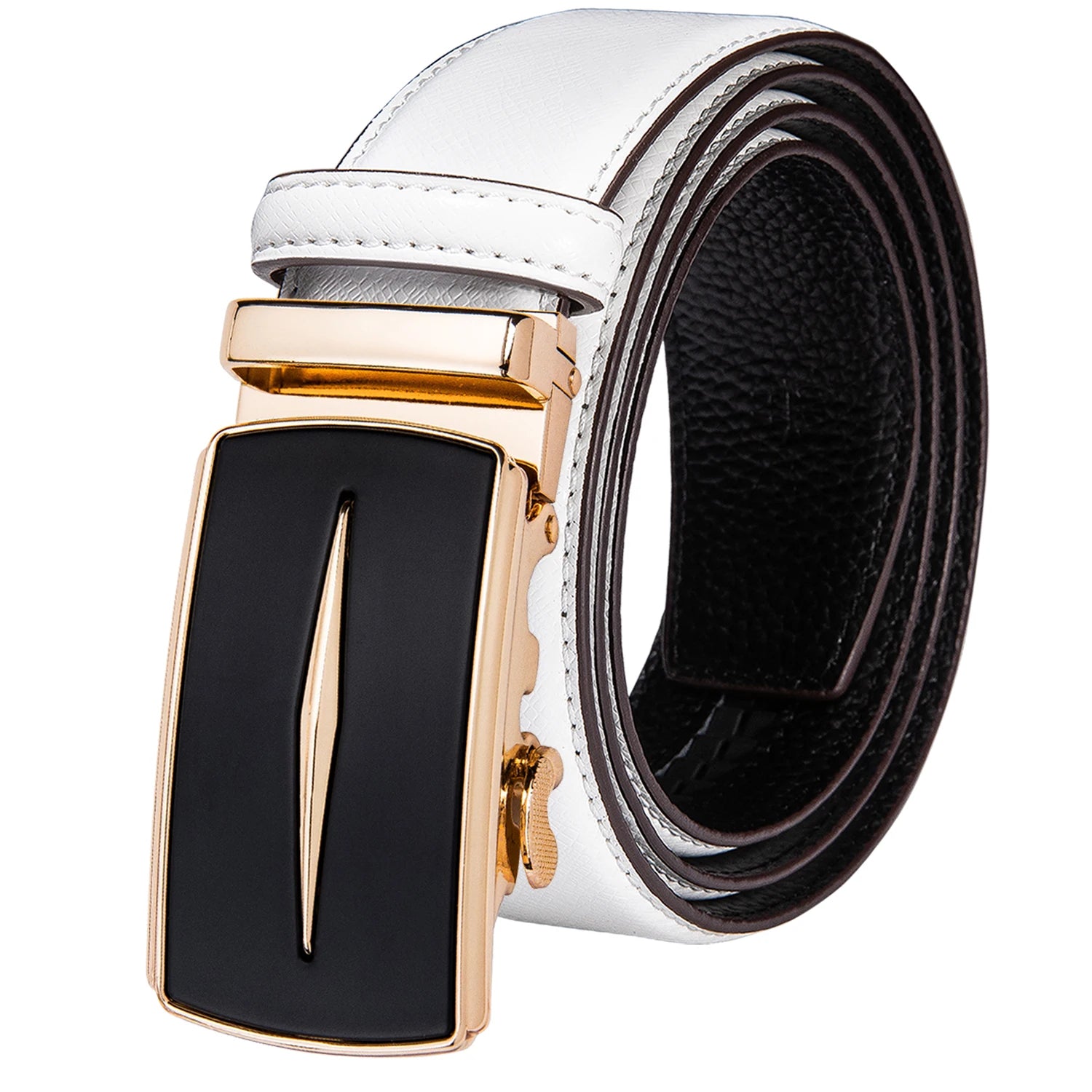 Men's Genuine Leather Ratchet Belt – Multi-Colour Collection