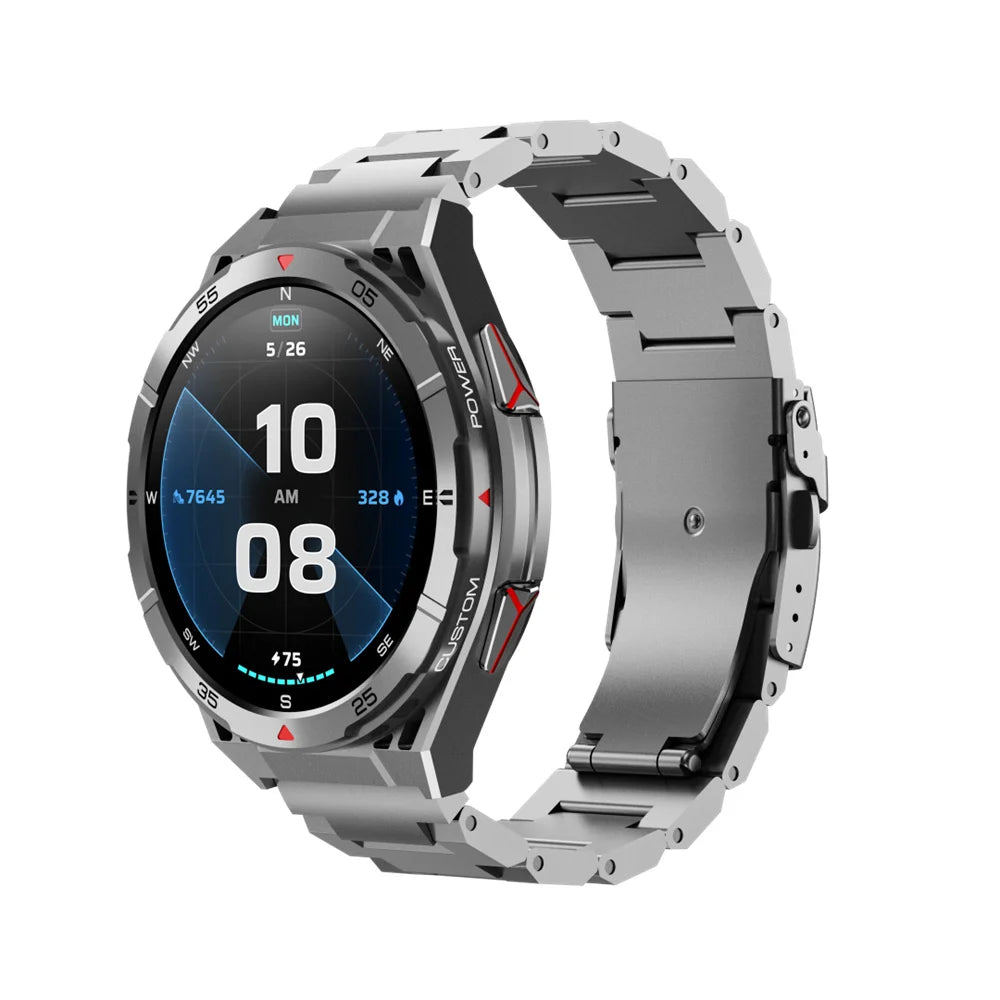 2026 For Xiaomi X2B Ultra Outdoor Sports Smart Watch Men 1.43" AMOLED GPS Compass Heart Rate 30M Waterproof BT Call Smartwatch