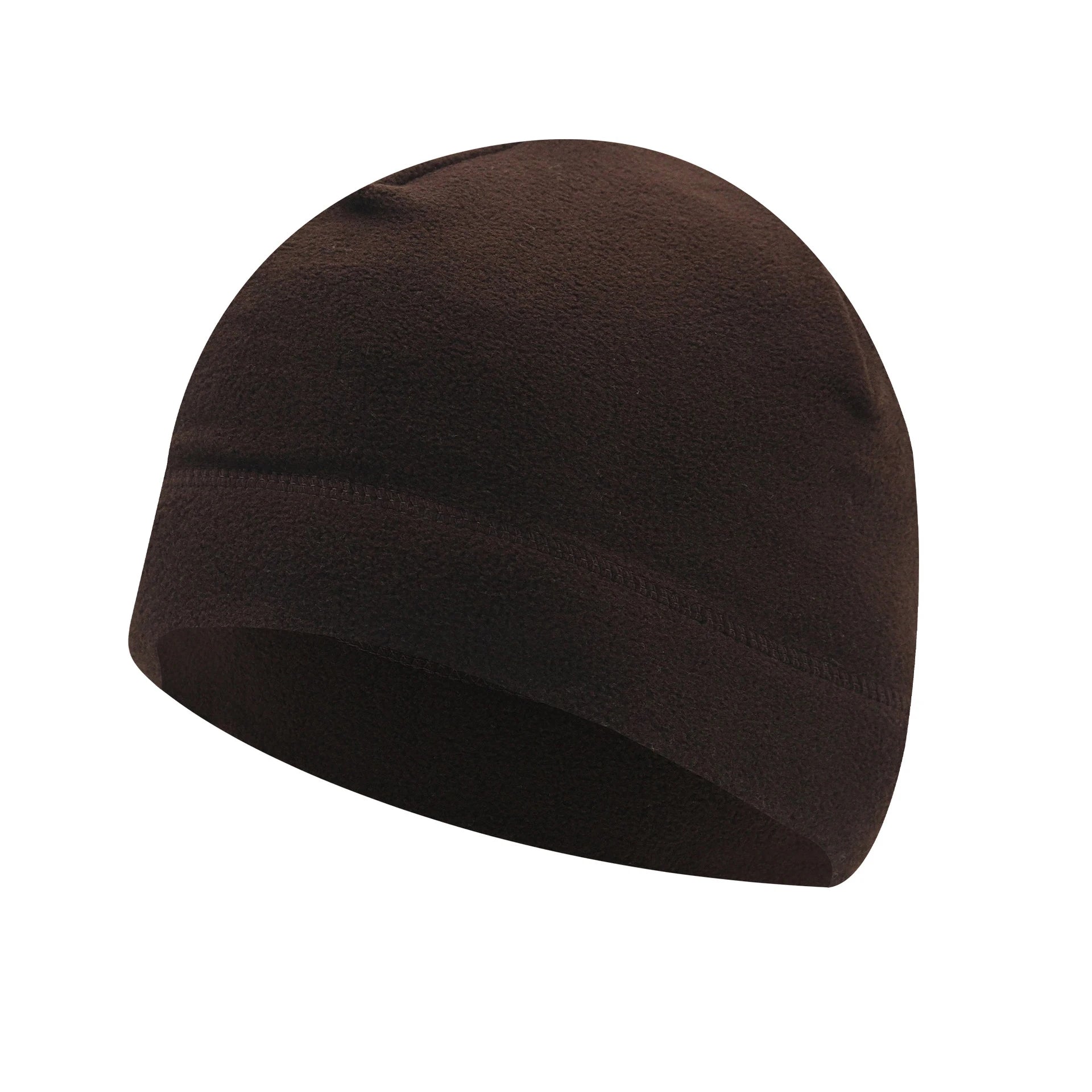 Unisex Windproof Polar Fleece Beanie – Warm Knit Skull Cap for Winter, Skiing & Cycling