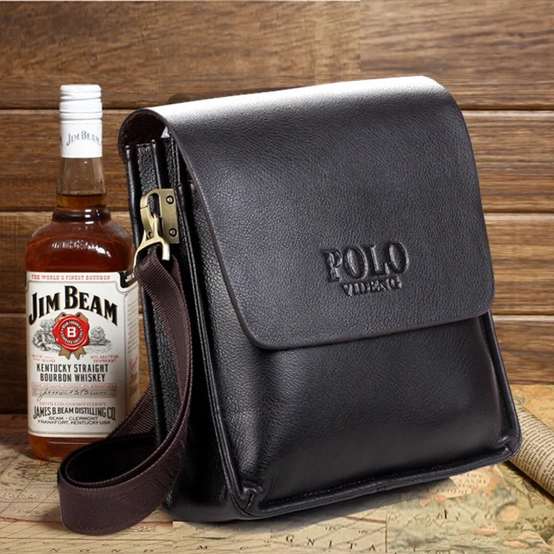 Men's Vertical Satchel – TPU Business Crossbody & Shoulder Bag