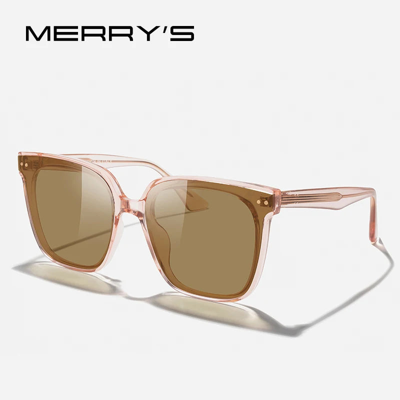 Merry's Women's Square Polarised Sunglasses — Fashion Frame