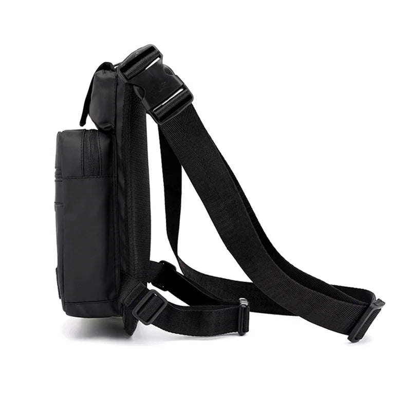 Men's Nylon Drop Leg Bag – Waterproof Motorcycle Thigh & Waist Pack