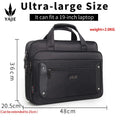 Large Capacity Briefcase Bag Men Business Bag 14inch 15.6 inch 17 inch 19 Laptop Bag Shoulder Bags Canvas Handbags Messenger Bag