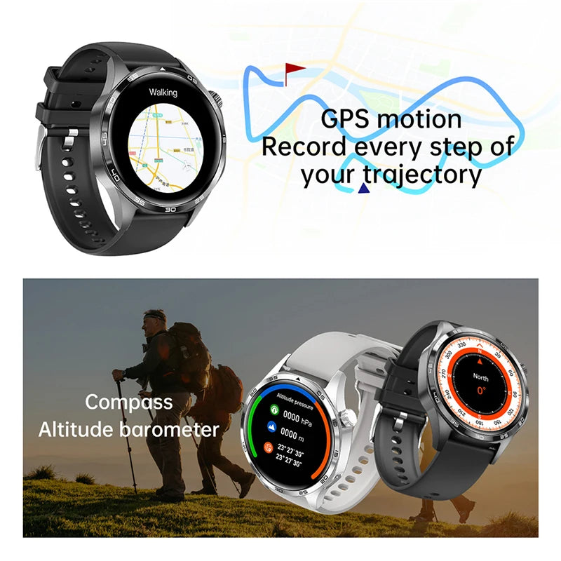 ChiBear Watch 5 Pro NFC Smartwatch | Bluetooth Calling, Heart Rate & Health Monitor