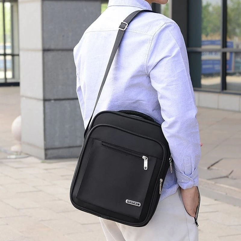 Men's Large Capacity Messenger Bag – Business & Casual Shoulder Bag