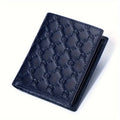 Men's Full-Grain Cowhide Leather Wallet | Vertical Bifold | RFID