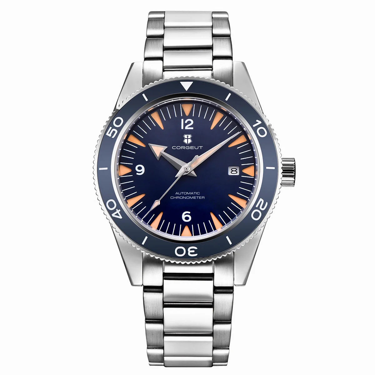 CORGEUT 2013 Automatic Dive Watch – Ceramic Bezel, Sapphire Crystal, NH35 or Miyota, 100m Water Resistant