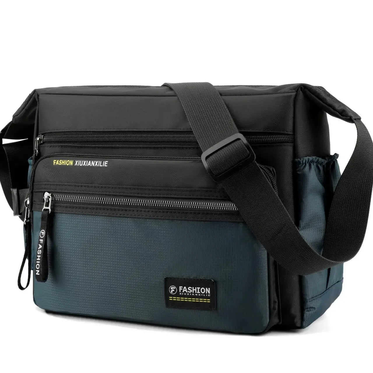 Men's Nylon Crossbody & Shoulder Bag – Casual Tote Messenger for Travel & Daily Use