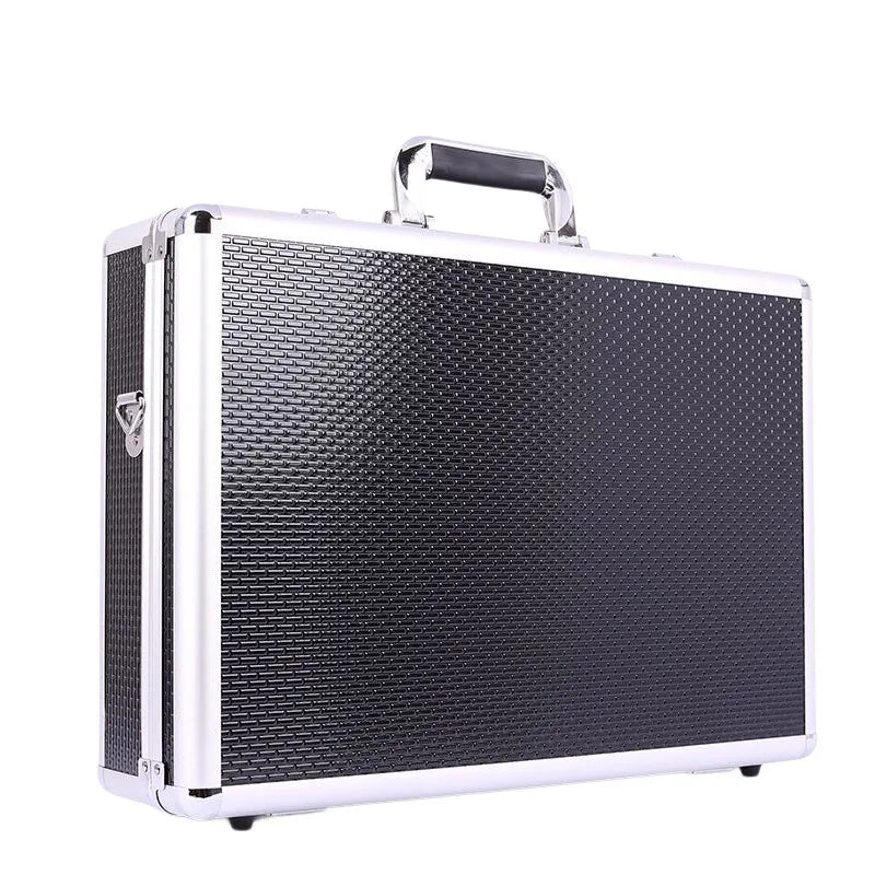Hard Shell Security Briefcase | Locking Hasp, 15" Laptop, Documents & Tool Storage