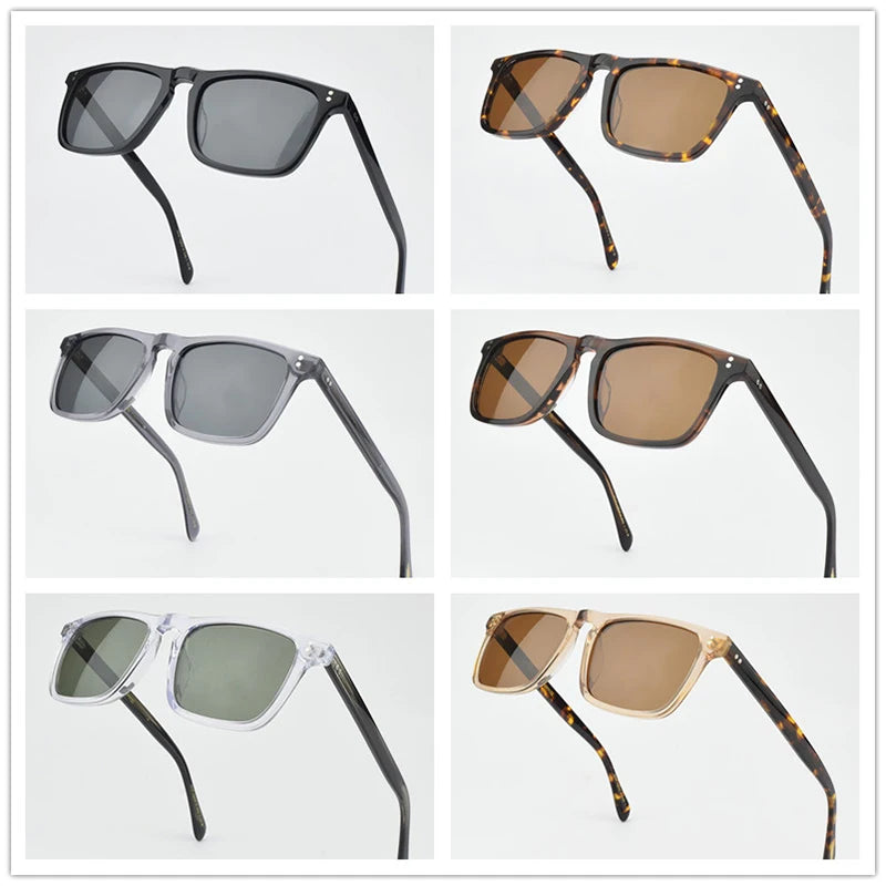 TAG Hezekiah 5189 Polarized Photochromic Square Sunglasses