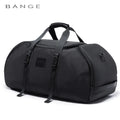 BANGE Large Waterproof Gym & Travel Duffel Bag – Multifunction Backpack & Carry-On