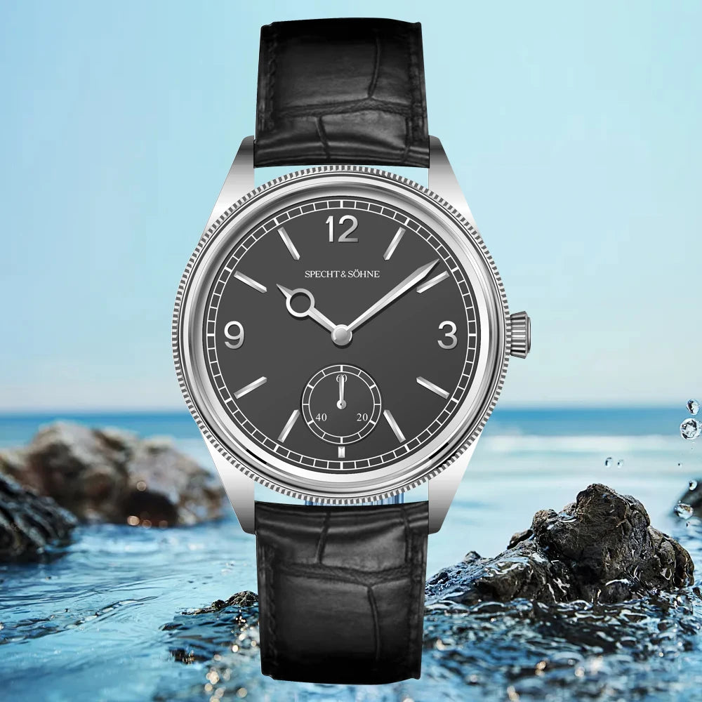 Specht & Söhne SP-1908 Automatic Watch | Seagull ST1701 | Sapphire Crystal | Open Caseback