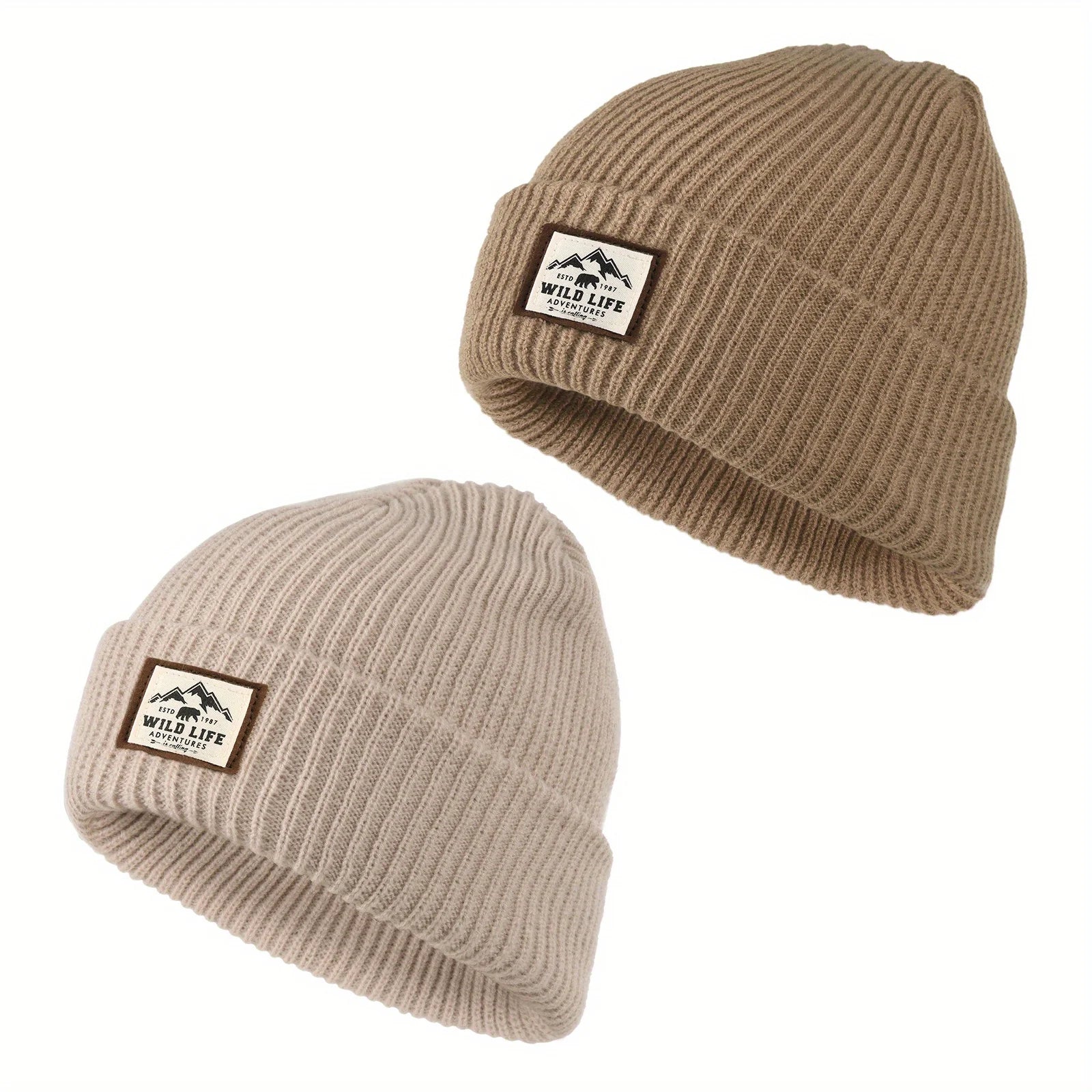 Men's Soft Knit Beanie – Windproof Skull Cap