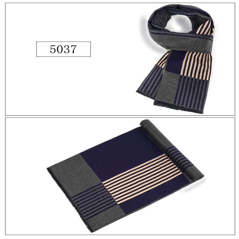 Men's Plaid Scarf