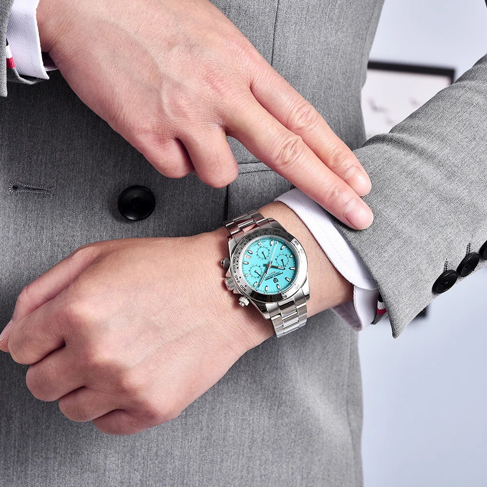 Pagani Design PD-1727 Men's Chronograph Watch | VK63 | Sapphire Crystal | 10ATM